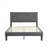Upholstered Platform Bed Frame with Headboard