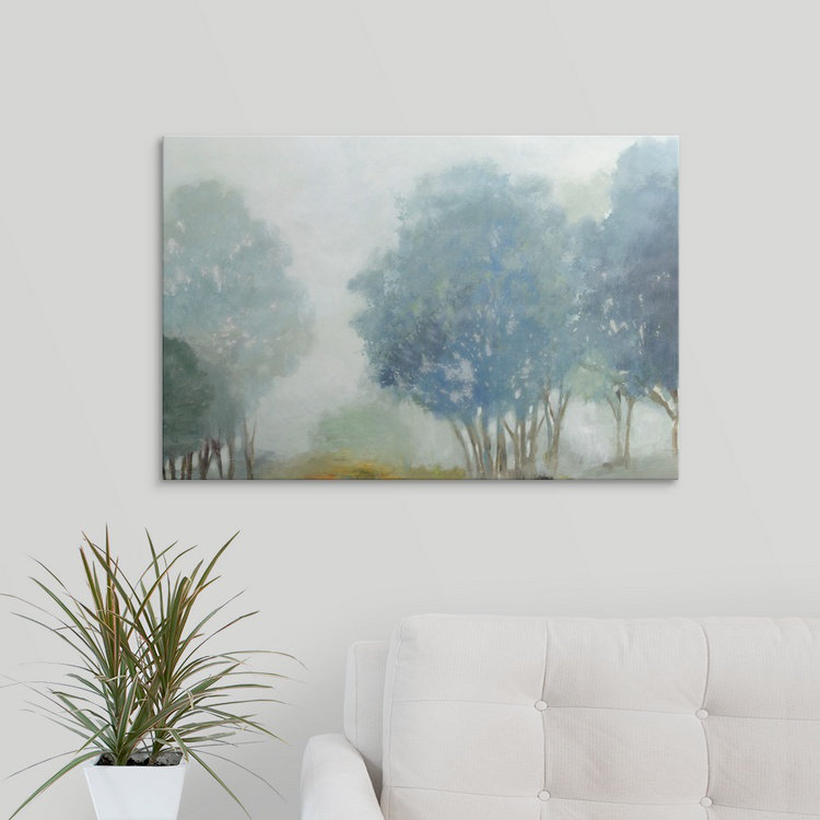 «Blueberry Hill», reproduction, H 24 po x l 32 po x P 1 po, Cadre noir