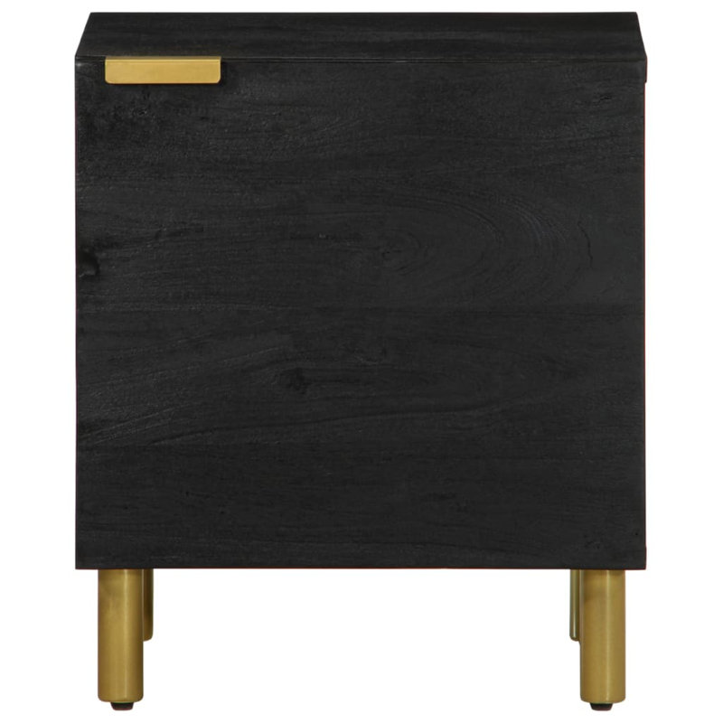 Aerius 40cm W Solid + Manufactured Wood Bedside Table