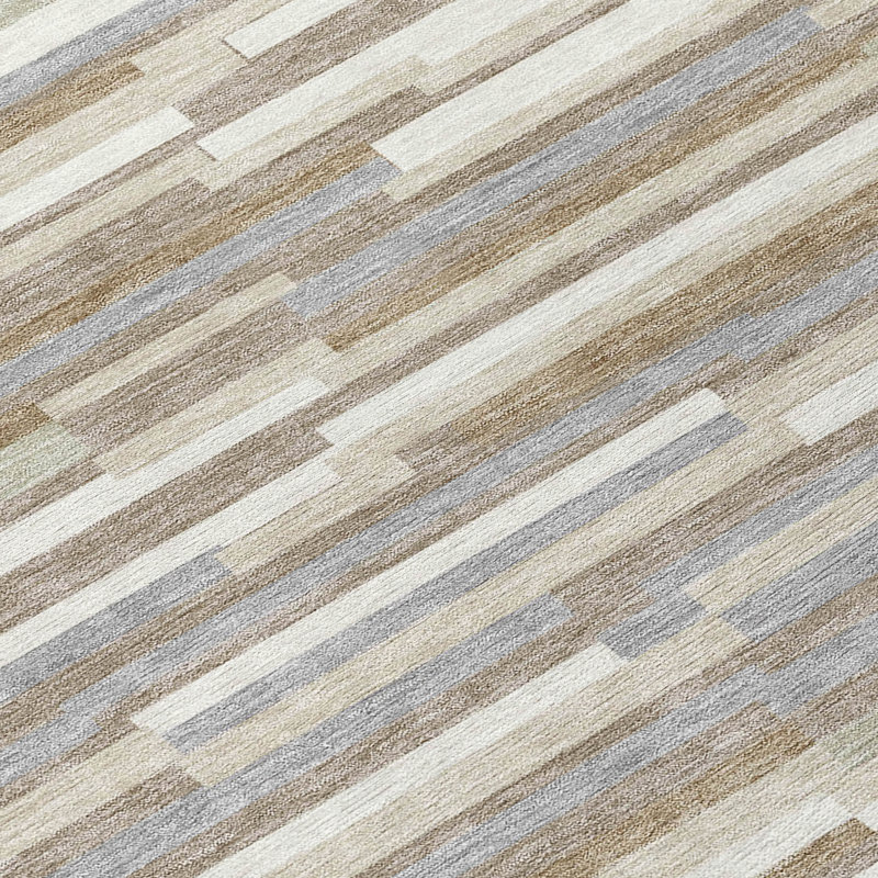 Tapis intérieur / extérieur mâle avec envers antidérapant, Rectangle 1 pi 8 po x 2 pi 6 po