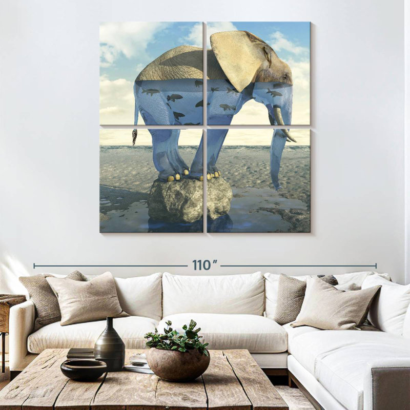 Brampt Drinking Problem, 74" H x 74" W