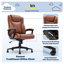 Serta Connor Ergonomic Executive Office Chair with Layered Body Pillows and Contoured Lumbar-92474572-128709215