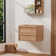 24" Wall mounted Bathroom Vanity Floating Cabinet Base Only, Sink Not Included