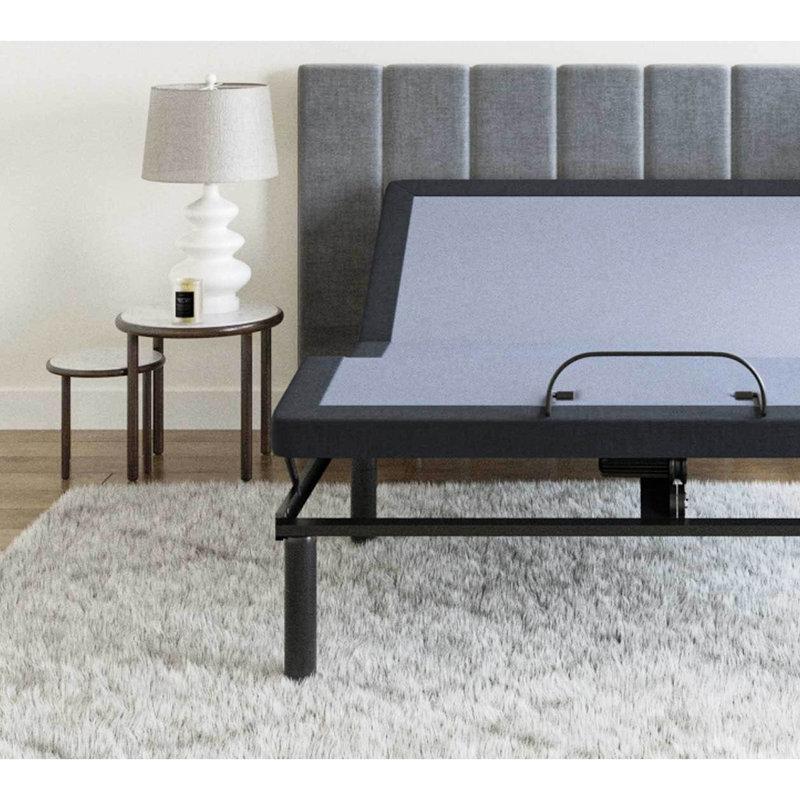 Grand lit réglable Os25 avec fonction Snore et base de système de contrôle sans fil avec 31 pieds, Grand lit