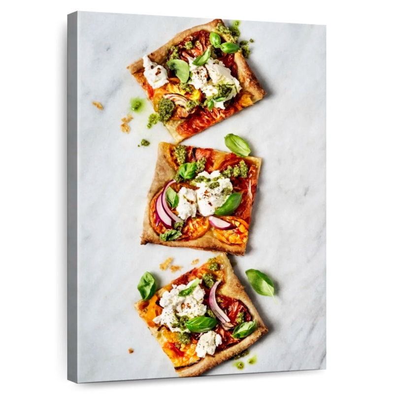 Yarlin Flatbread Pizza Squares, 51" H x 34" W