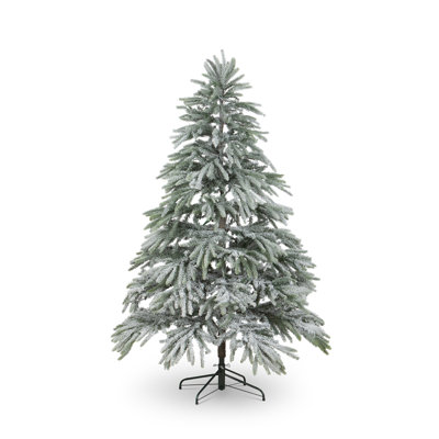 Flocked Down Swept Tree, 6'