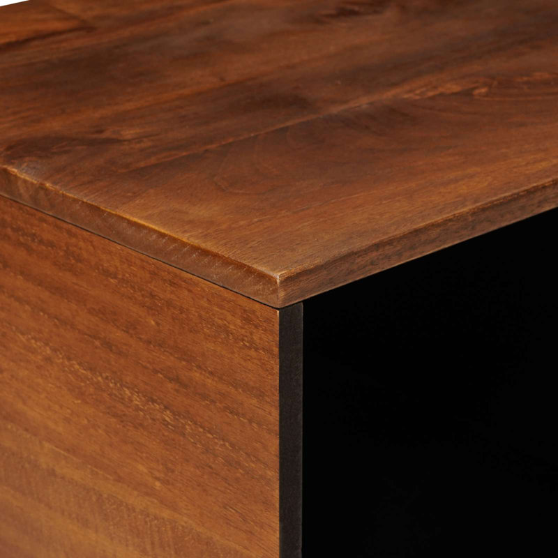 Solid Wood Coffee Table with Storage