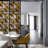 Retro Geometry Static Cling Window Decal