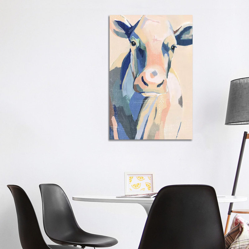 « Hertford Holstein I » par Grace Popp, reproduction d’art, Toile tendue, Pas de tapis, H 40 po x l 26 po x P 1,5 po