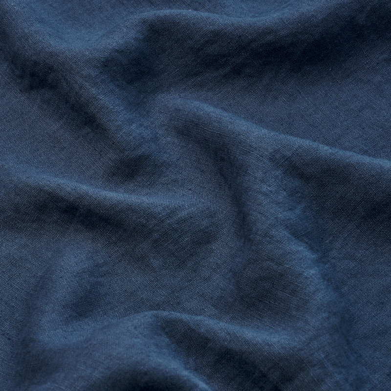 Tissu transparent délavé Leslie, Marine