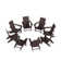 Laprade Foldable Adirondack Chair Set