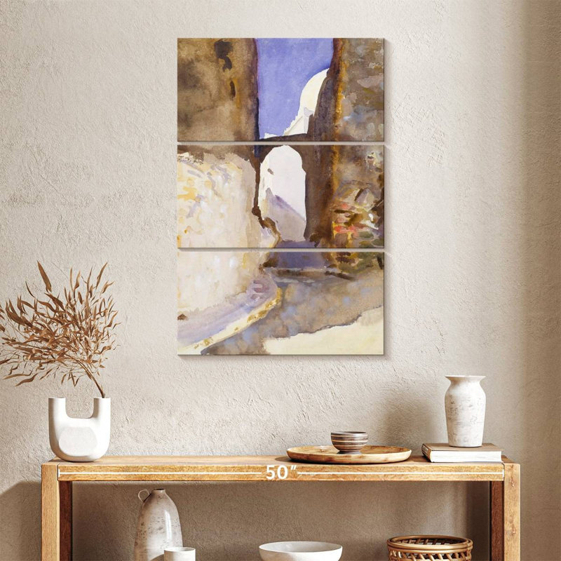 Sireci Street Tangier 1895, 38'' H x 24'' W