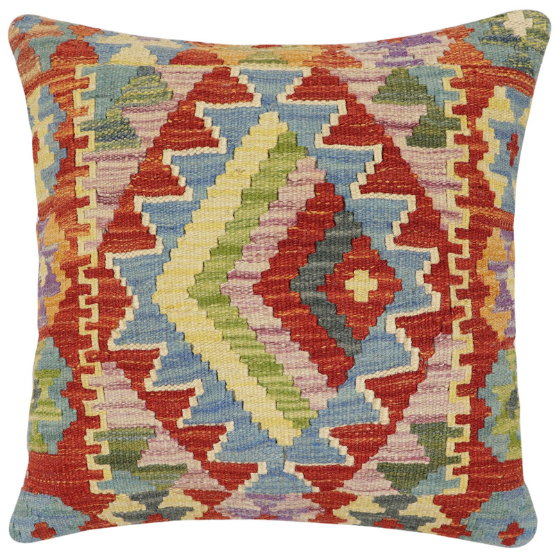 Housse et insert de coussin carré 100% laine