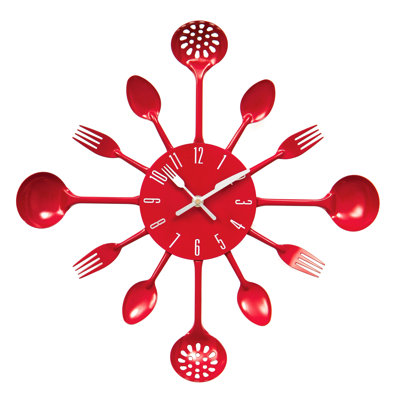 Utensil Wall Clock