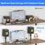 Speaker Stands Pair - Adjustable Desk Speaker Stands