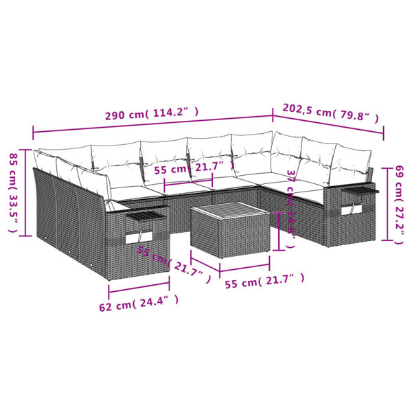 Dimensions du produit