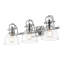 Ensemble de meuble-lavabo 3 lumières avec verre transparent Aljona-1845093810
