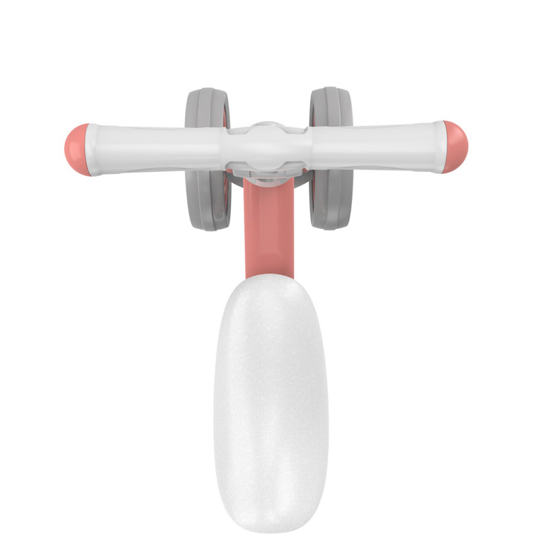Toddler Ride-On Toy Walking Balance Tricycle with Adjustable Handlebar, Pink