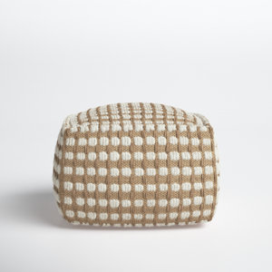 Henrietta 20" Wide Polka Dots Pouf Ottoman