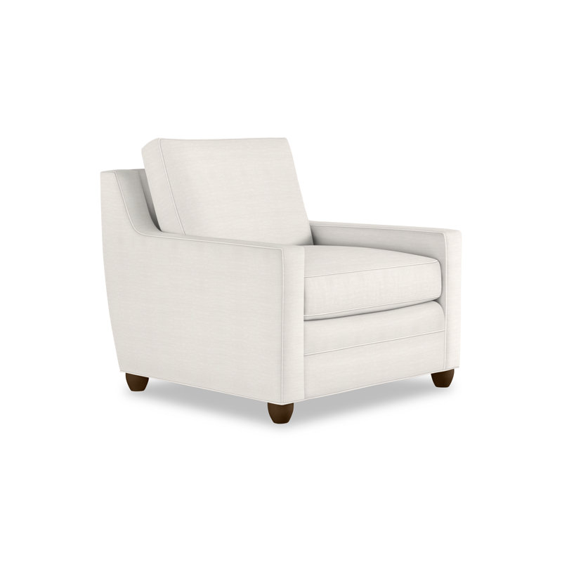 Chaise Fairgrove 37,5 po, Parchemin Nadia, La Havane