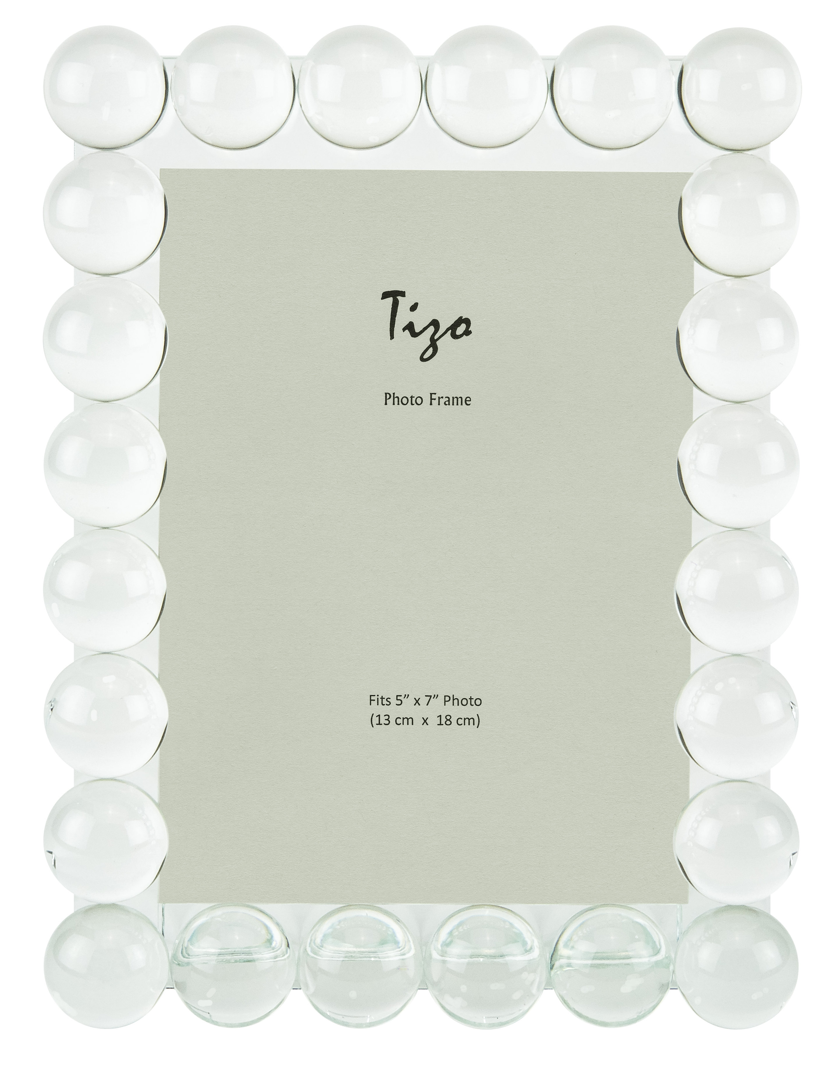 Tizo Single Bubble Crystal Picture Frame & Reviews | Perigold