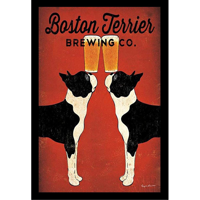 " Boston Terrier Brewing " by Ryan Fowler