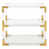 Transparent / laiton est en rupture de stock