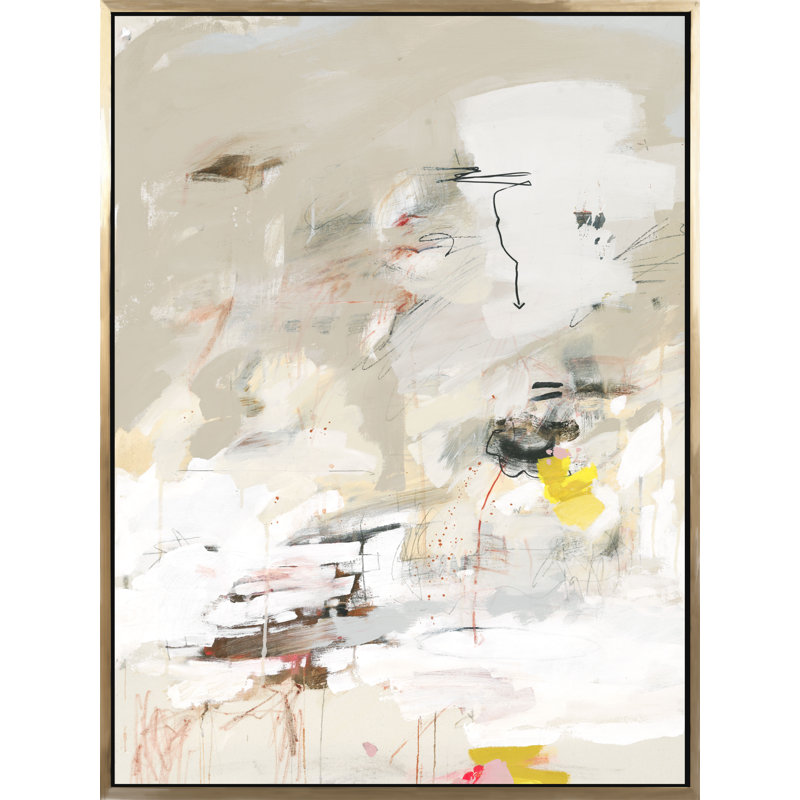 Phantom - peinture sur toile à cadre flottant