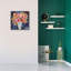 "Epic Graffiti" Floral Beauty 5 "par Cheryl Warrick, art mural sur toile, 26 po x 26 po-845787557