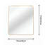 Miroir mural pour salle de bain Exquis-924627787