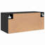 vidaXL Wall Cabinet Wall-mounted Engineered wood Storage Unit Rustic Design-1351054493