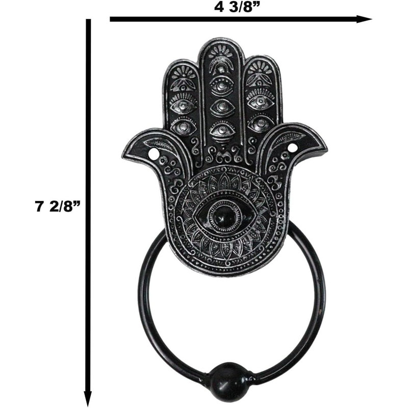Heurtoir de porte décoratif Hamsa