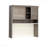 Brown Finish Hutch With Craft Storage For Creative Space Organization