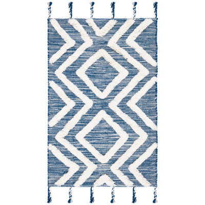 Alimatou Hand Tufted Wool Geometric Rug