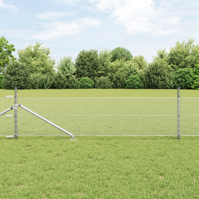 Hexagon Fence Galvanised Steel
