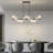 11-light Chandelier Black Modern Light Bubble Pendant Lights Fixture Large Chandelier For Kitchen Island Dining Room