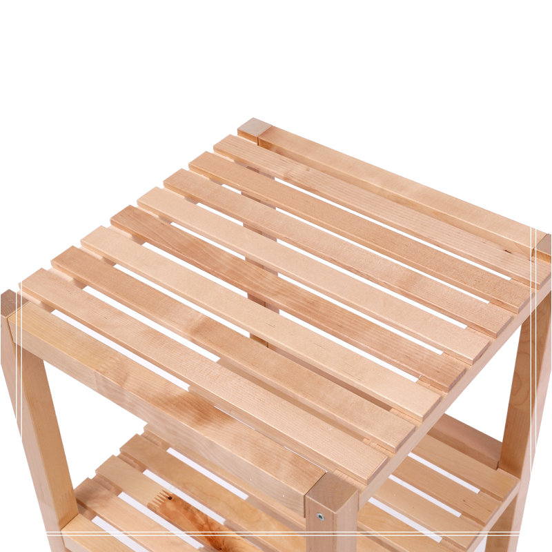 Étagère de rangement à 2 niveaux