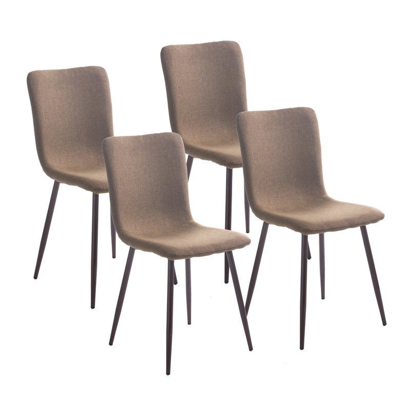 Side chair Set, Brown