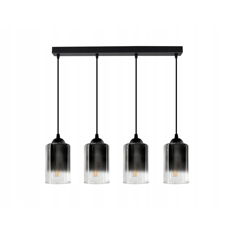 Ellian 4 - Light Black Pendant, Graphite