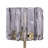 2-Light Modern Glass Vanity Light With Brass Accents(Set of 2)-124840839-124840841-124840837