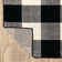 Schoffer Synthetic Gingham Indoor Rug