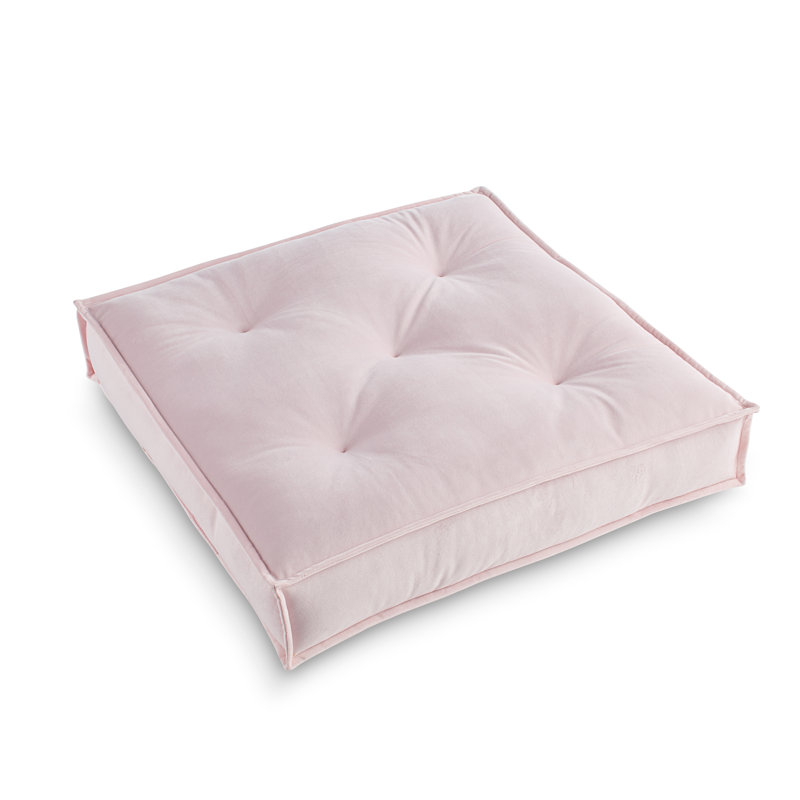 Victoria Square Pillow Cover & Insert, Blush