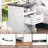 Vintage Nightstand With 2 Drawers-1172055989