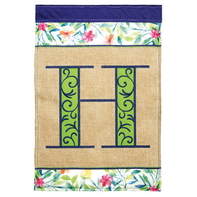 Drapeau de jardin en polyester 2 pi 1 pi 6 po x 1 pi Bitner
