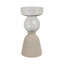  Vase cylindrique neutre ivoire Omix