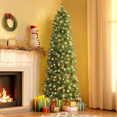 2.36' H Lighted Artificial Christmas Tree
