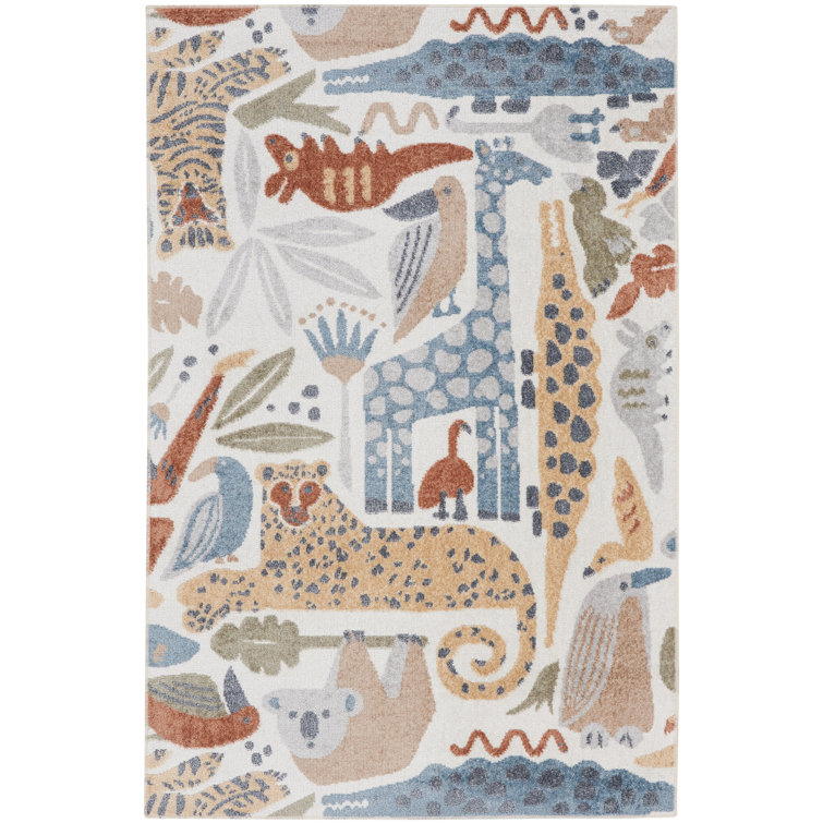 Machine Woven Polyester Rug