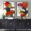 Orren Ellis Tried And True Framed Abstract Art, S/2