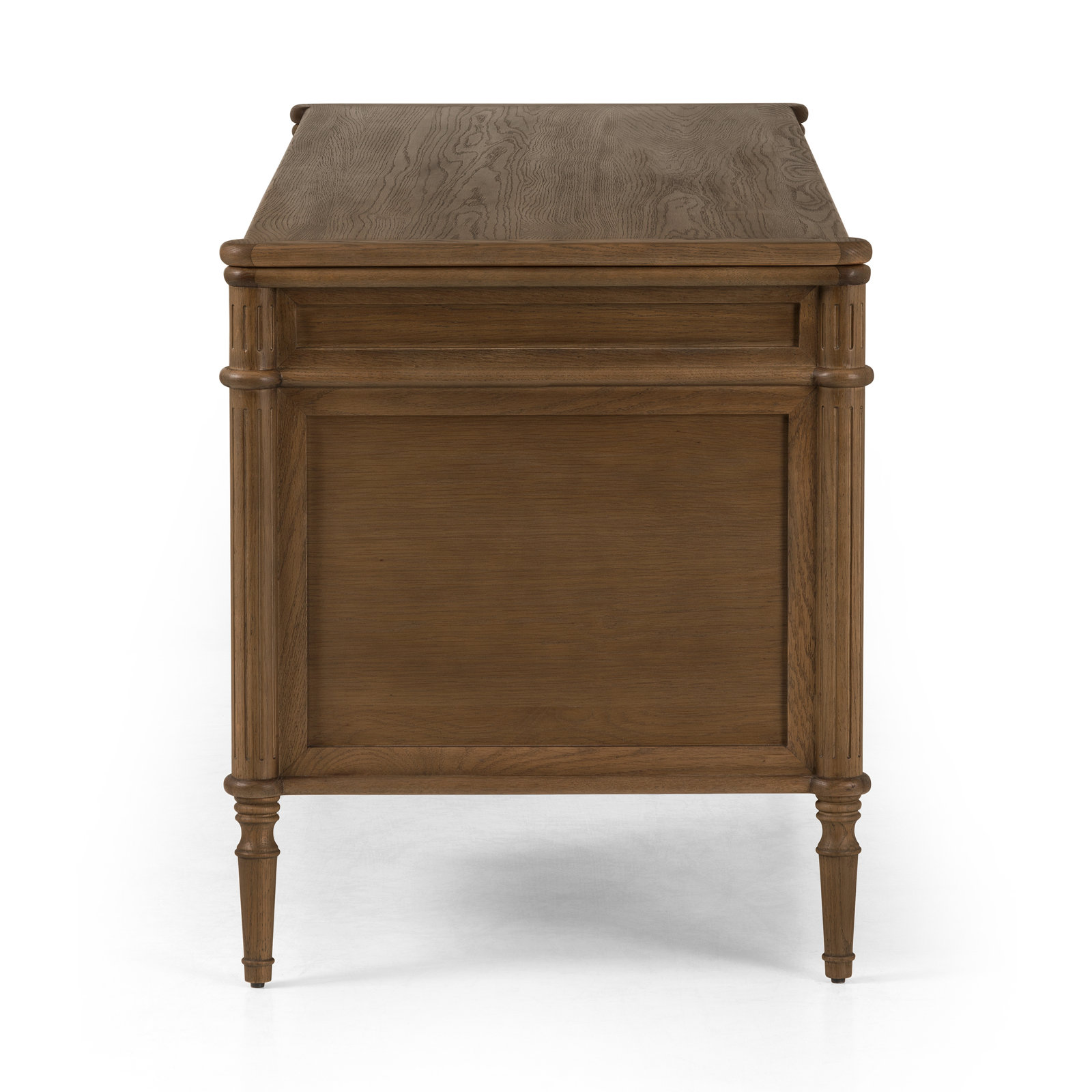 Susie Executive Desk, Toasted Oak