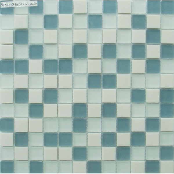 8" x 8" Natural Stone Mosaic Wall & Floor Tile